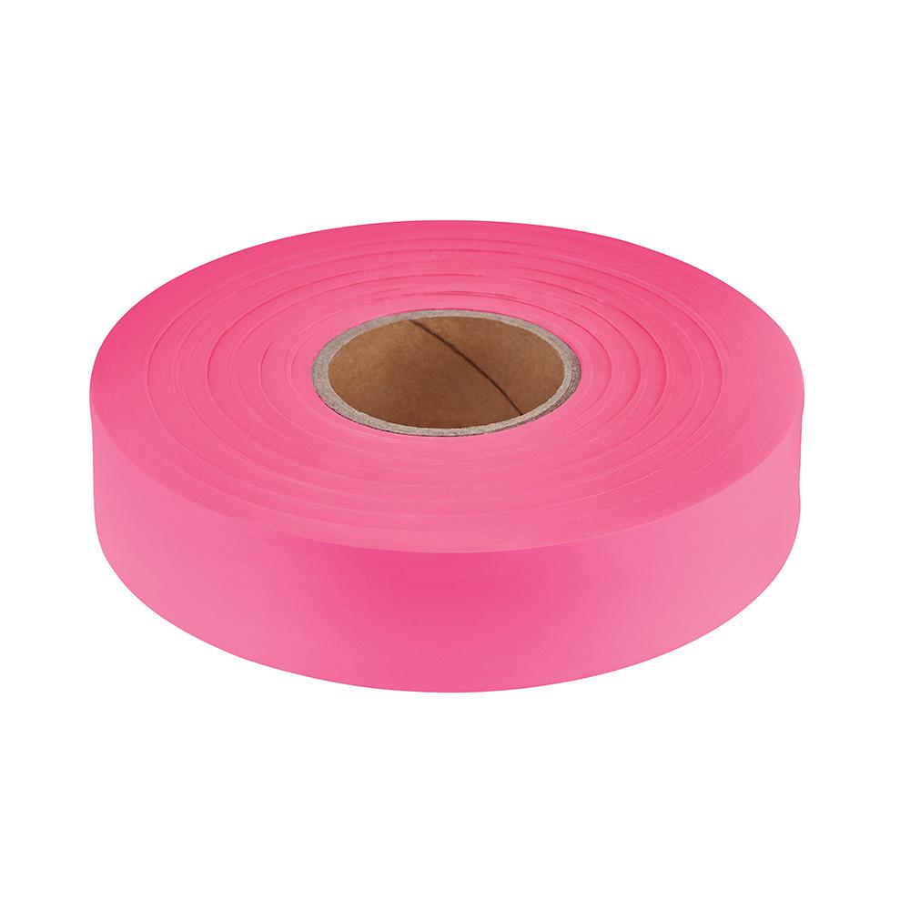 Flagging Tape Marking Layout Tools The Home Depot Pink Flagging Tape
