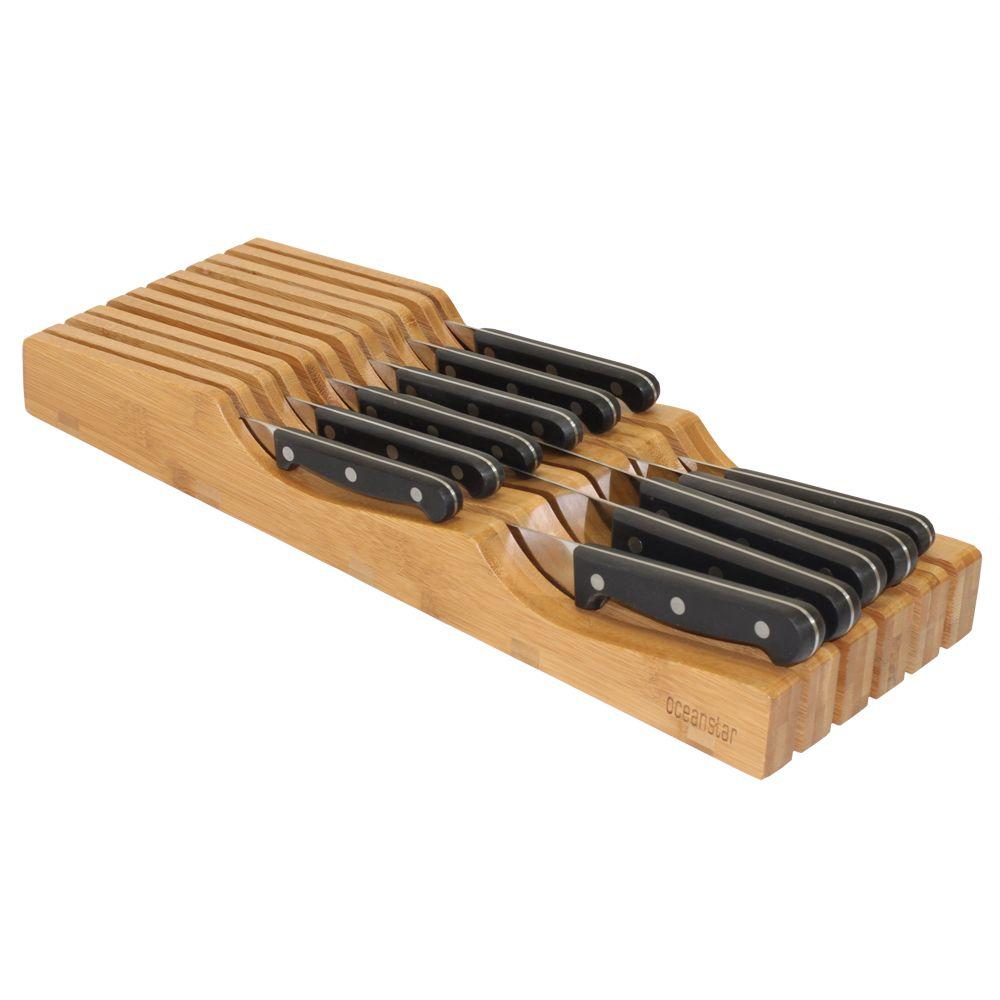 Oceanstar 2 25 In X 6 12 In X 17 In In Drawer Bamboo Knife