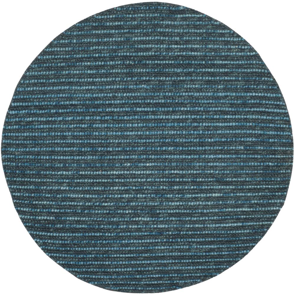 Safavieh Bohemian Dark Blue/Multi 6 ft. x 6 ft. Round Area RugBOH525G