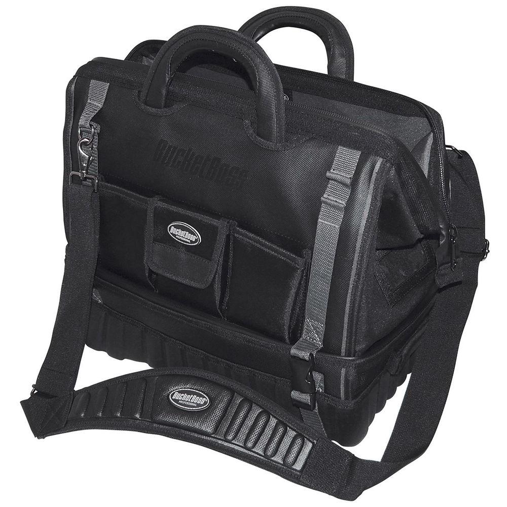 TOUGHBUILT 19.5 in. Large Quick Access Laptop Tool Bag and Shoulder