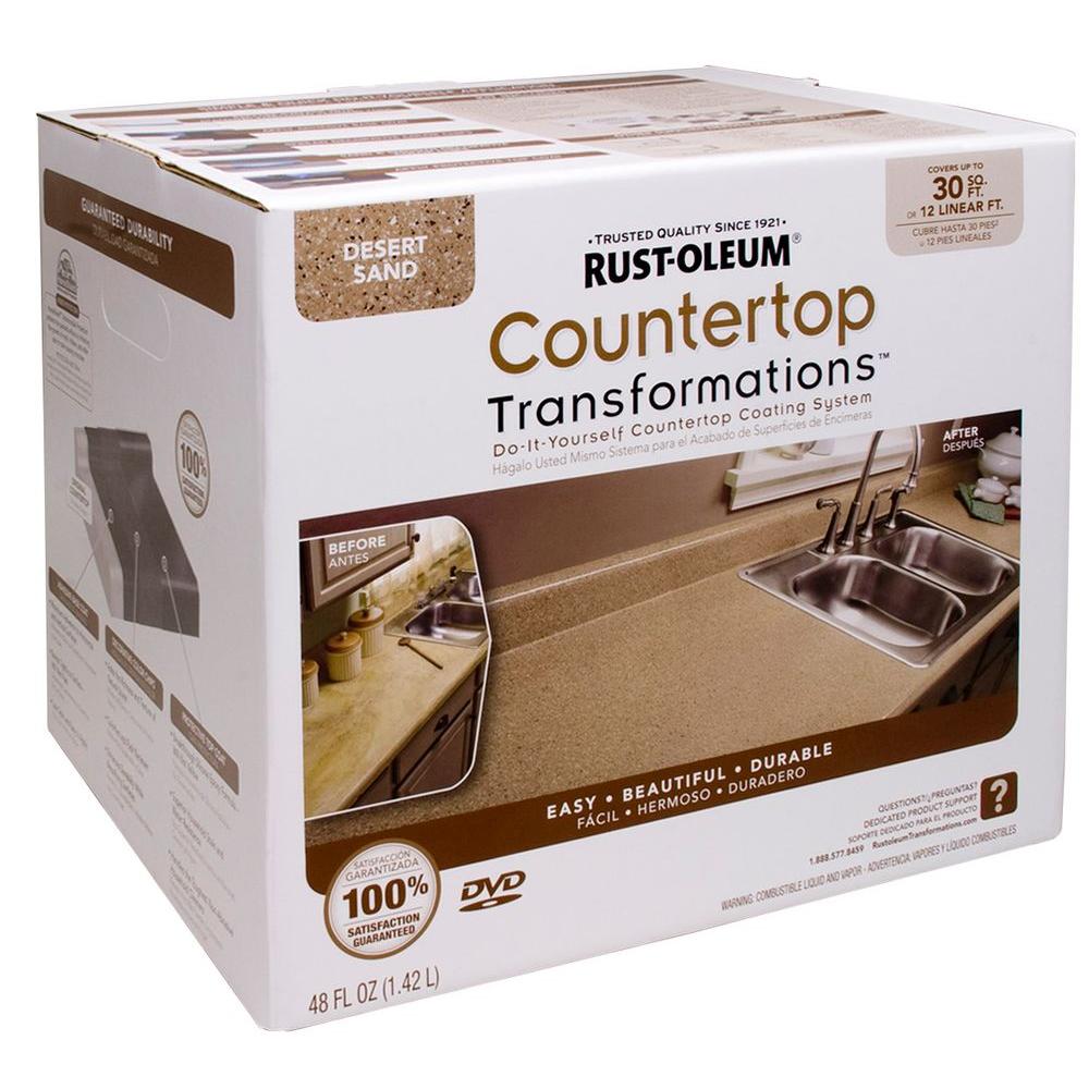 Rust Oleum Transformations 48 Oz Charcoal Small Countertop Kit