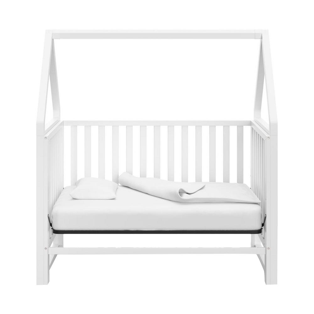 Storkcraft Storkcraft Orchard 5 In 1 Convertible Canopy Crib White