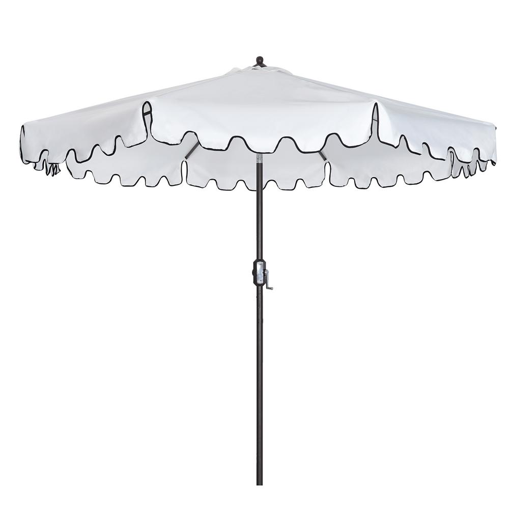 8 5 Ft Patio Umbrellas Patio Furniture The Home Depot