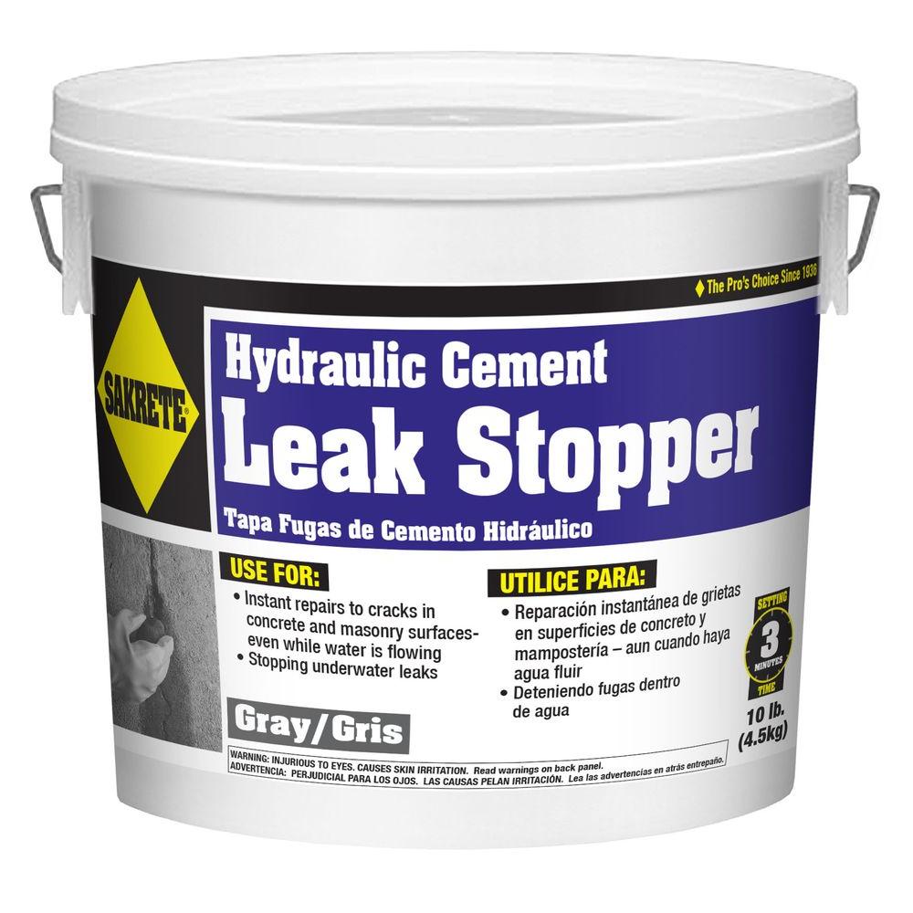 Sakrete 10 Lb Leak Stopper Cement Concrete Mix 60205005 The Home More Like This