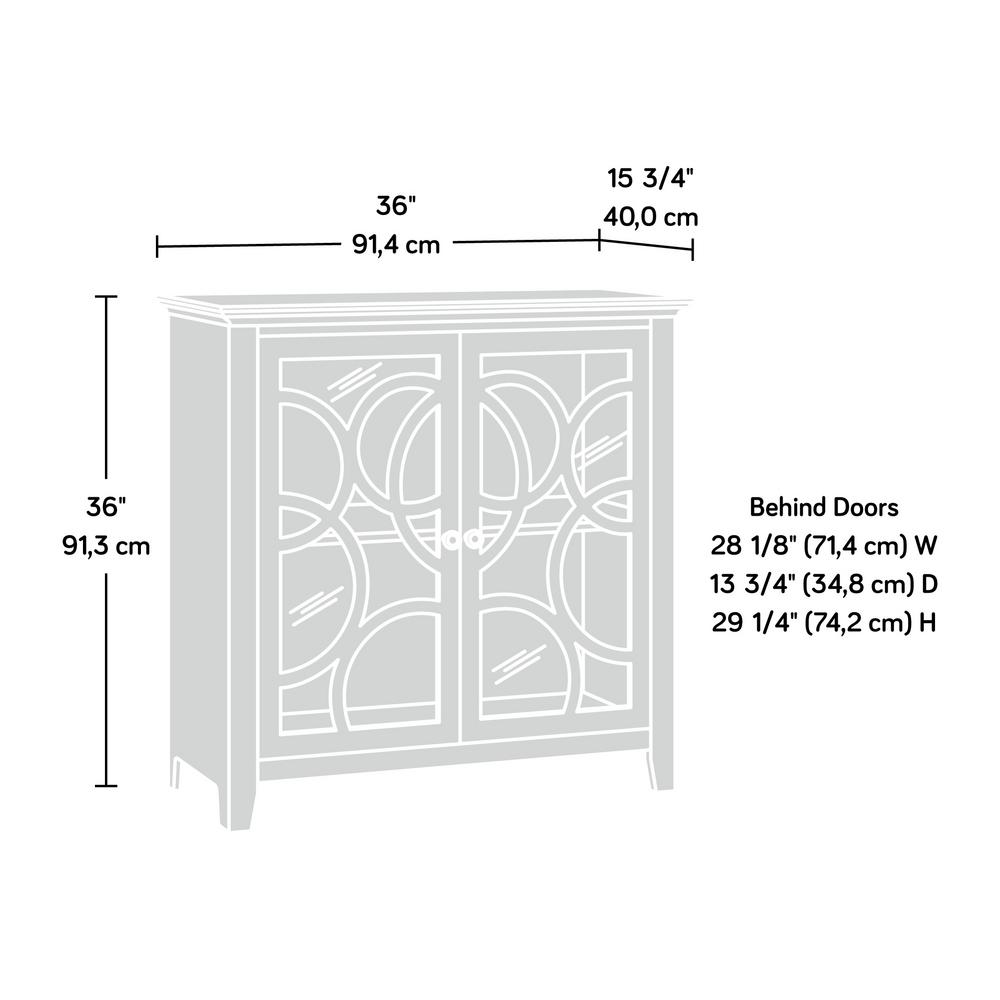 Sauder Shoal Creek Moody Blue Accent Storage Cabinet 420272 The