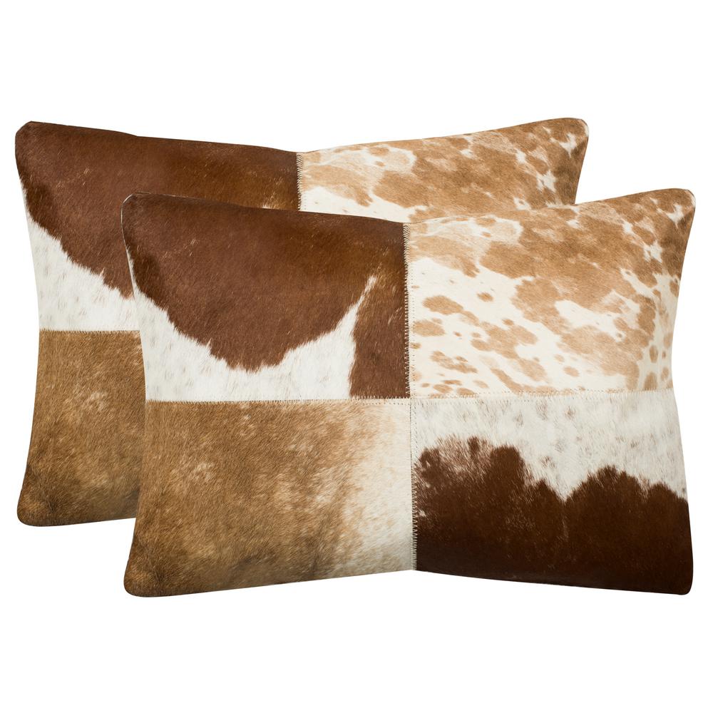 genuine cowhide pillows