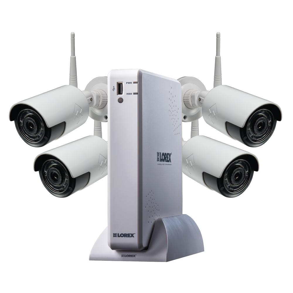 Arlo Wireless Security Camera Complete System Home Depot ...