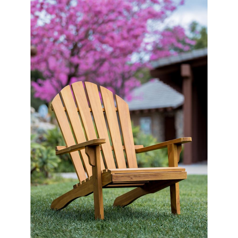 Redondo Teak Wood Adirondack Chair