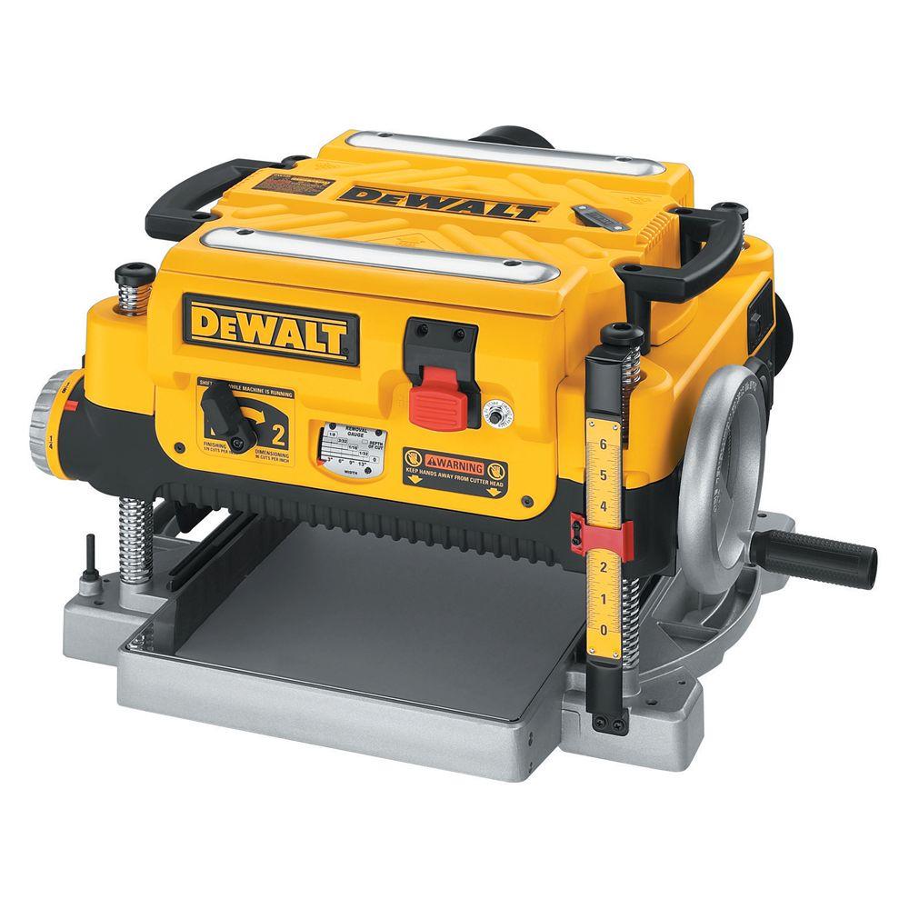 DEWALT 15 Amp 13 in. Heavy-Duty 2-Speed Thickness Planer with ...