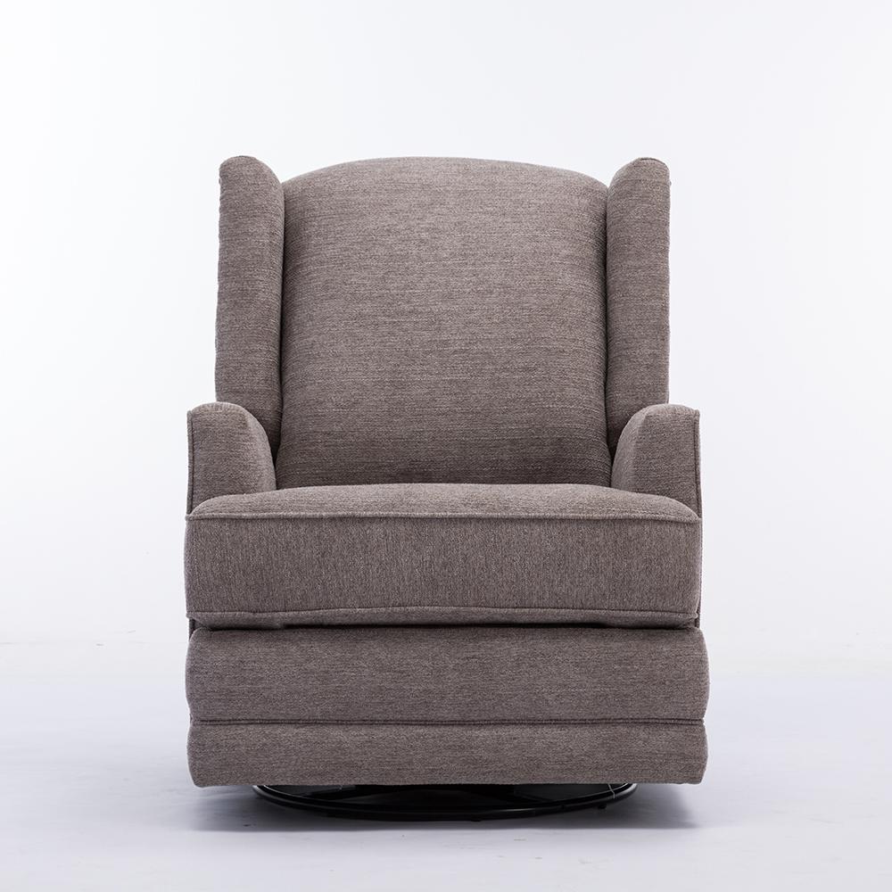 wingback recliner glider