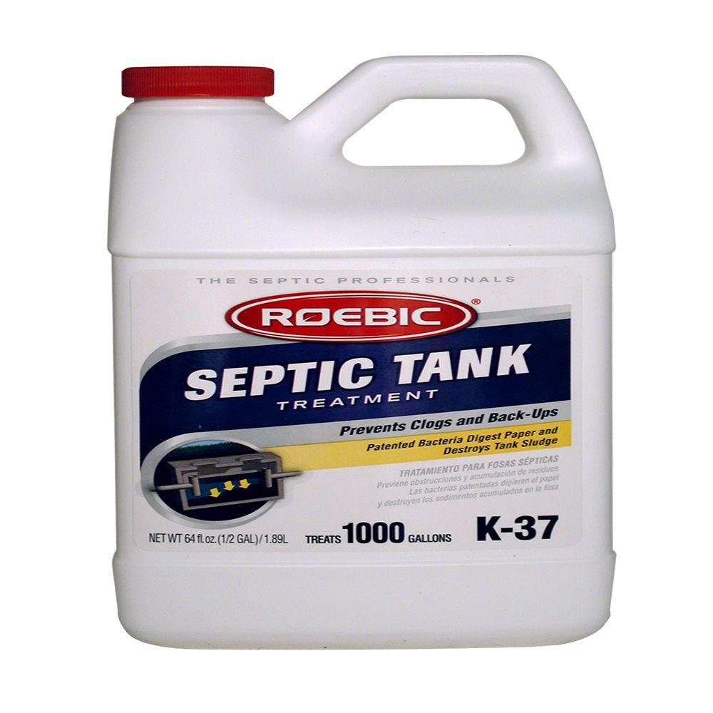 ROEBIC 64 oz. Septic Tank Treatment-K-37-H-3 - The Home Depot