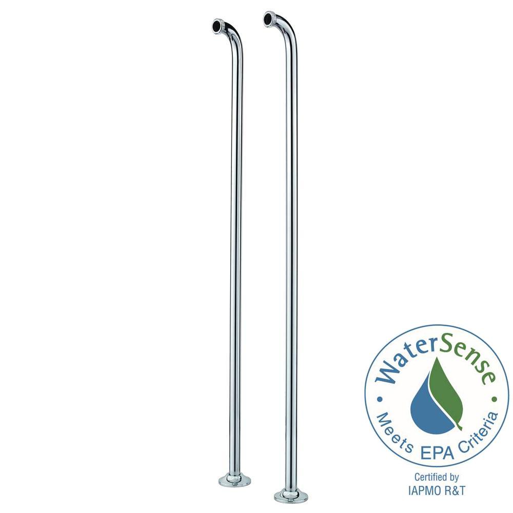 Pfister Savannah Claw Foot Tub Faucet Floor Mount Riser Kit In
