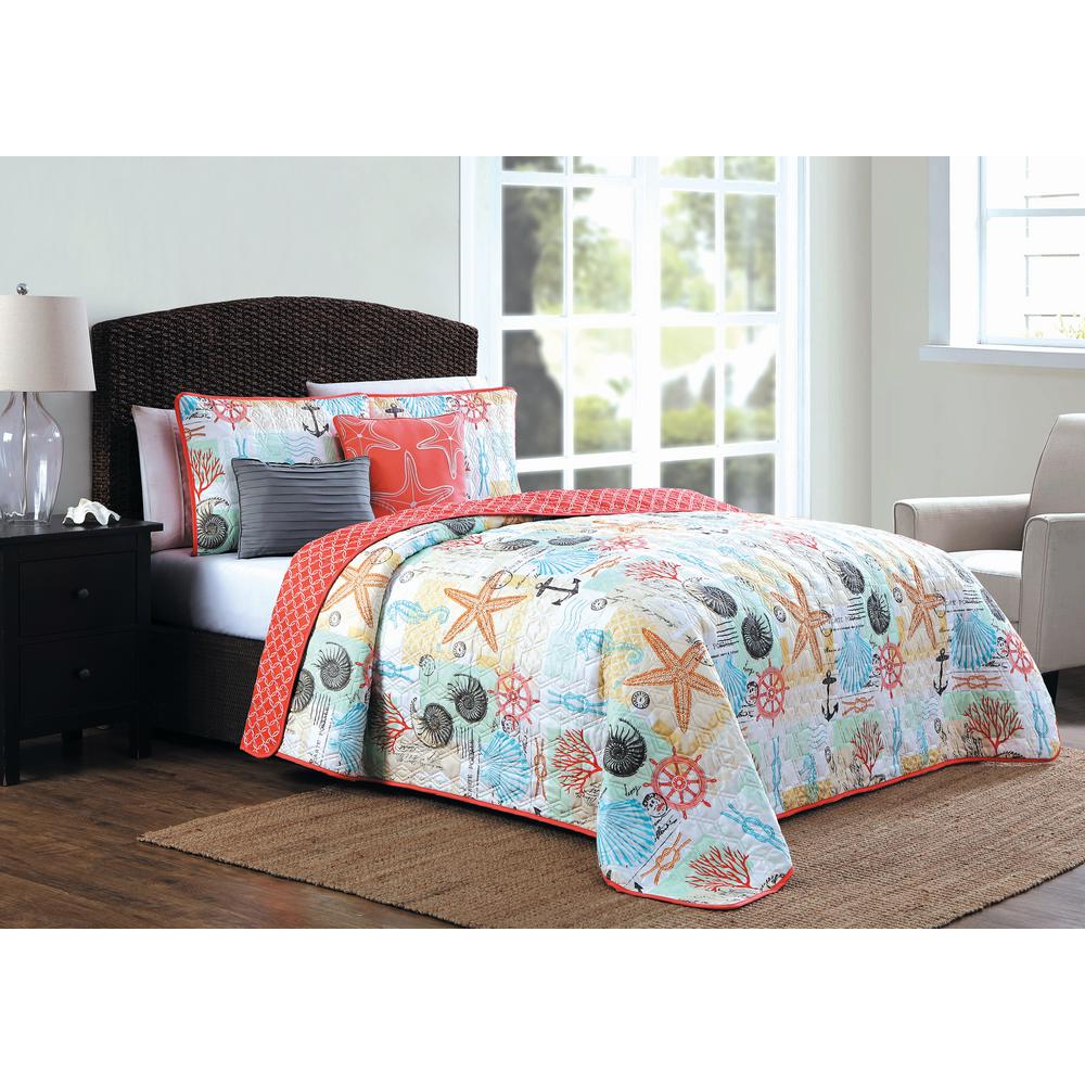 coral quilts and coverlets