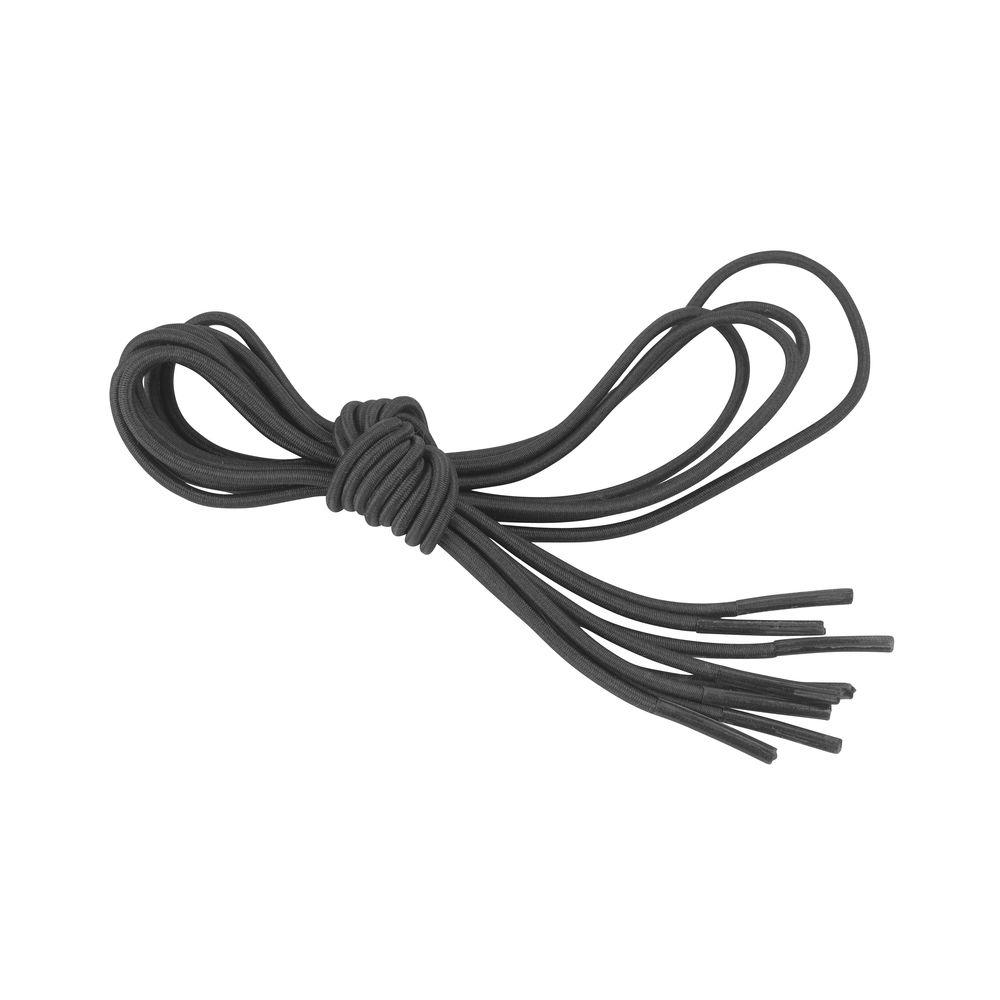 black elastic shoe laces