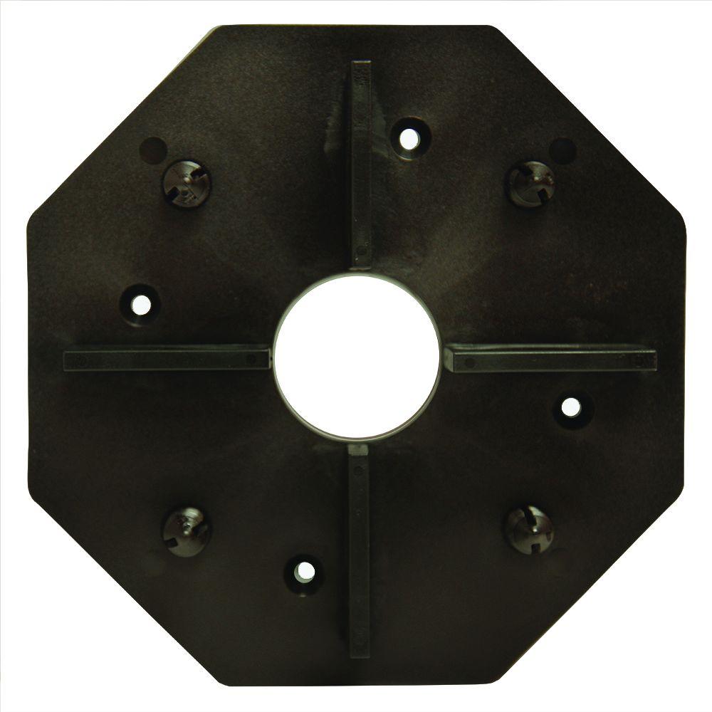 Deckwise Wisetile Shadowline Black Hardwood Deck Tile Connector Wisetile Shadowline Black Hardwood Deck Tile Connector