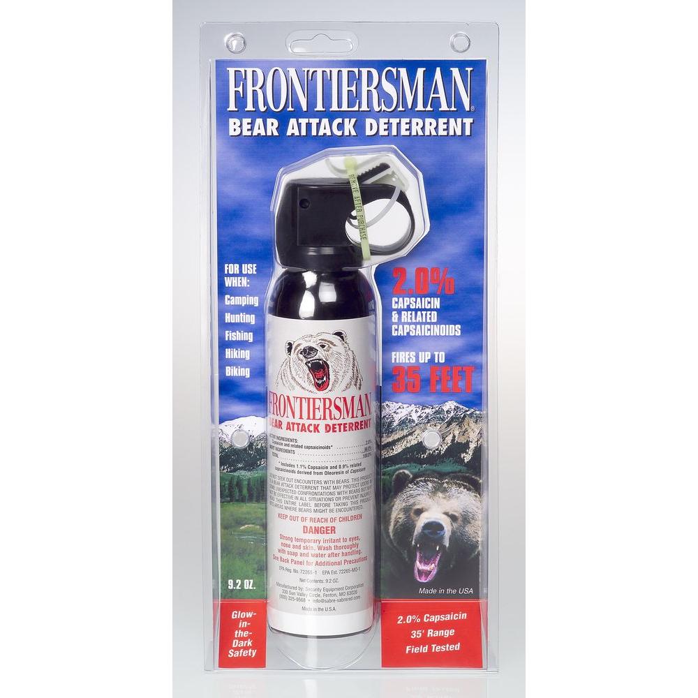 Frontiersman Bear Attack Deterrent with Belt HolsterFBAD07 The Home
