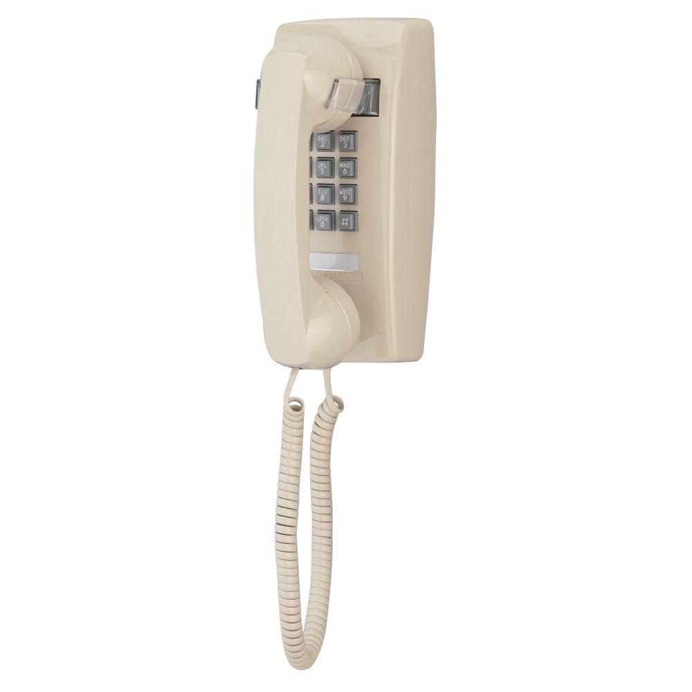 Cortelco Wall Value Line Corded Telephone Ash ITT 2554 MD AS The   Cortelco Telephones Itt 2554 Md As 64 1000 