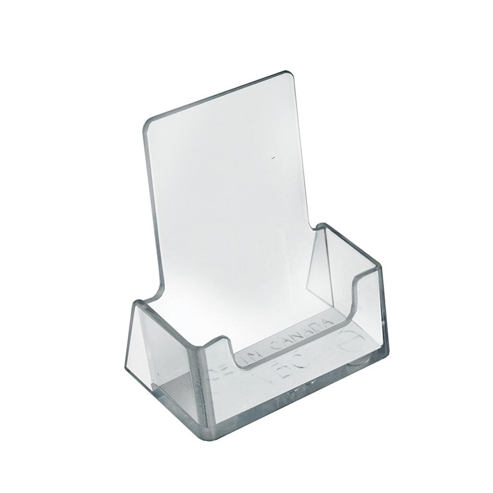 Azar Displays Clear Acrylic Vertical Business Card Holder Display