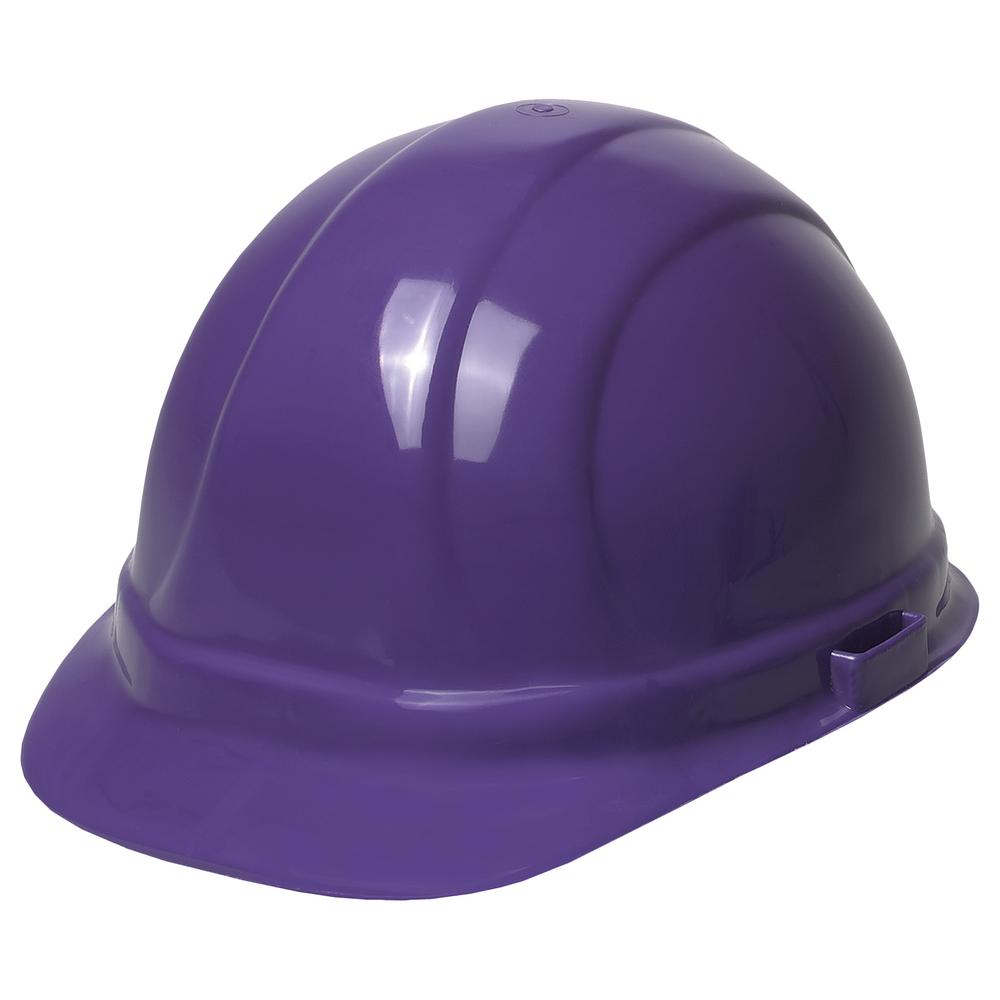 purple hard hat