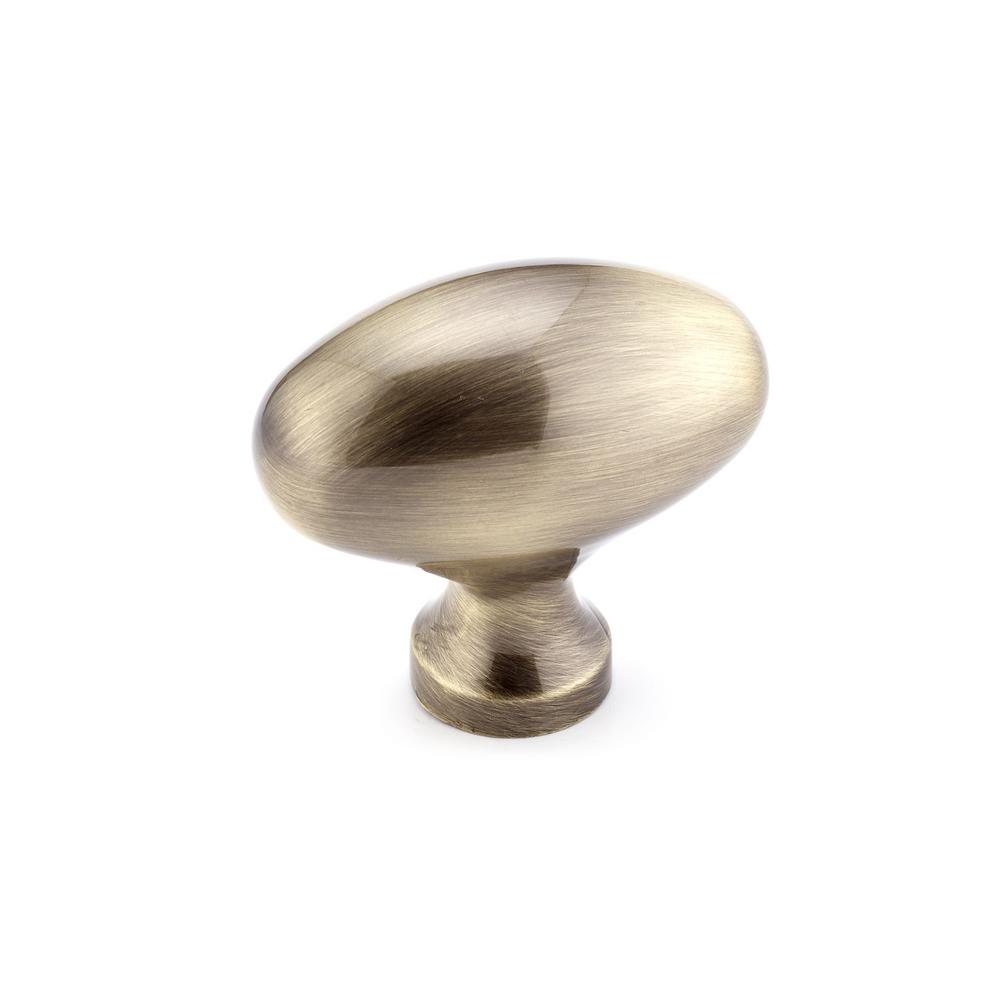 1.77 - oval/oblong - cabinet knobs - cabinet hardware - the home depot