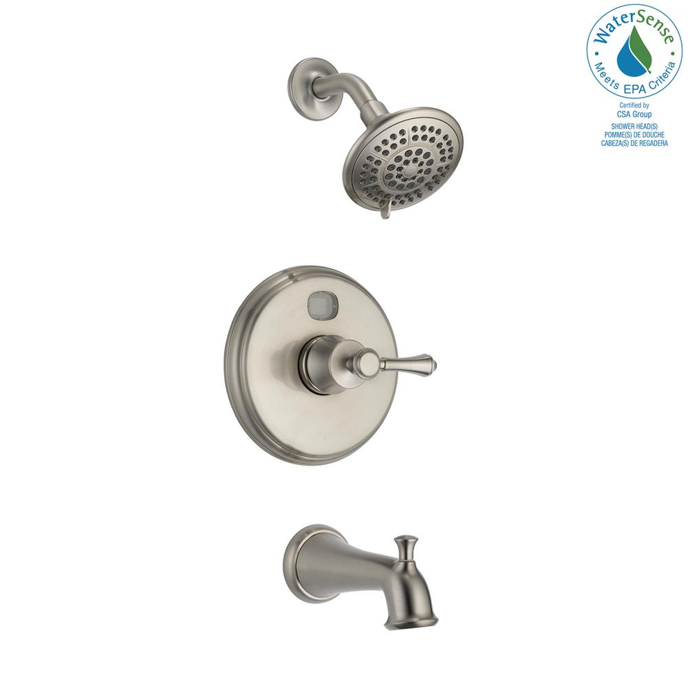 MOEN Brecklyn SingleHandle 6Spray Tub and Shower Faucet with
