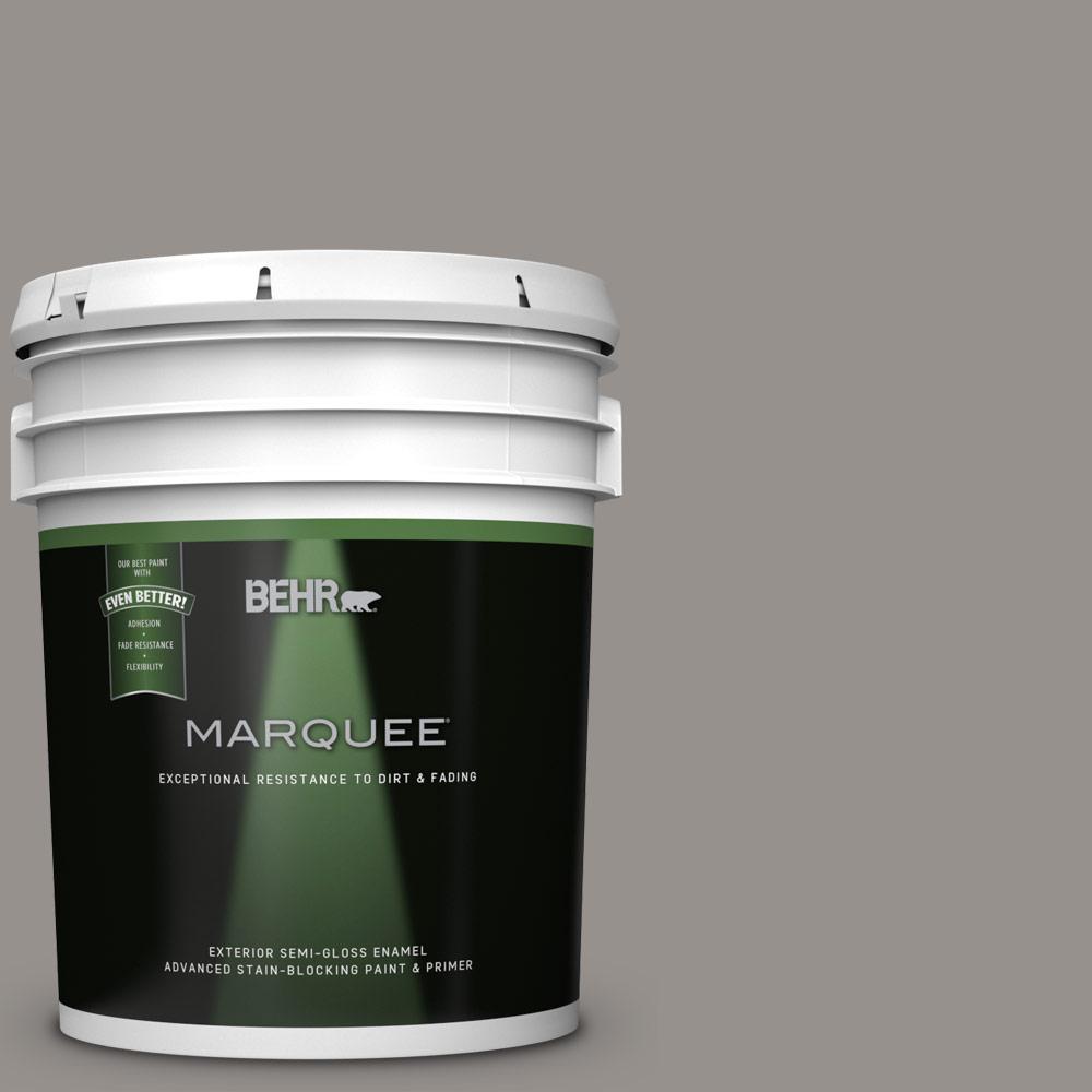 BEHR MARQUEE 5gal. PPU1816 Elephant Skin SemiGloss Enamel Exterior Paint545405 The Home Depot