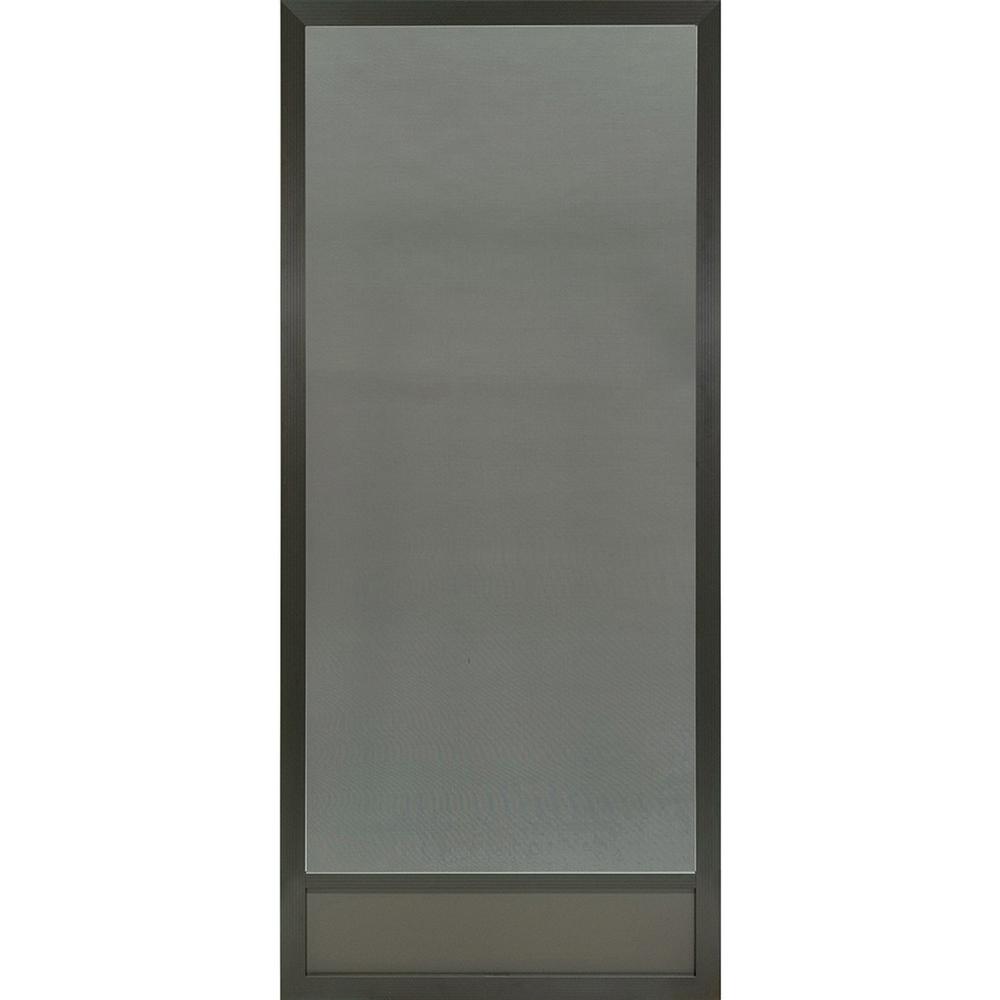 Pca Products 36 In X 80 In Still Waters Bronze Aluminum Screen Door