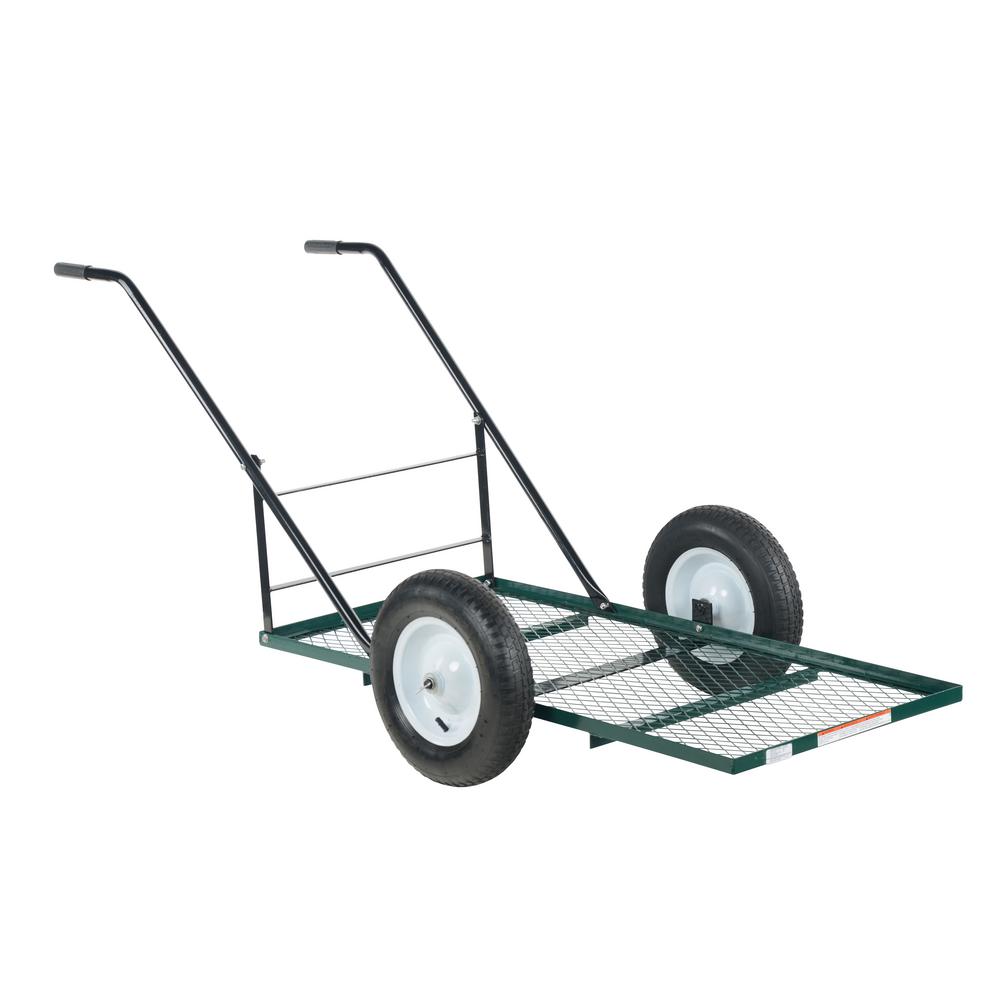 Vestil 500 lb. 24 in. x 48 in. Landscape Cart Low Profile TiltLSC2448TC The Home Depot