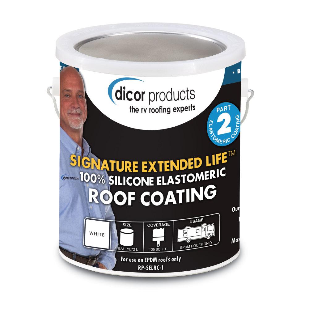 Dicor Signature 1 Gal Extended Life RV Roof Coating In Tan RP SELRCT 1   Dicor Rv Accessories Rp Selrct 1 64 145 