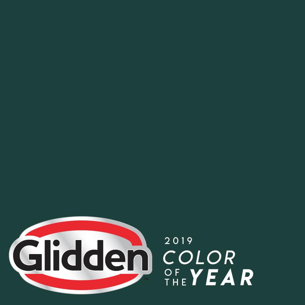 Glidden Essentials 1 Gal Ppg1145 7 Night Watch Semi Gloss Interior Paint