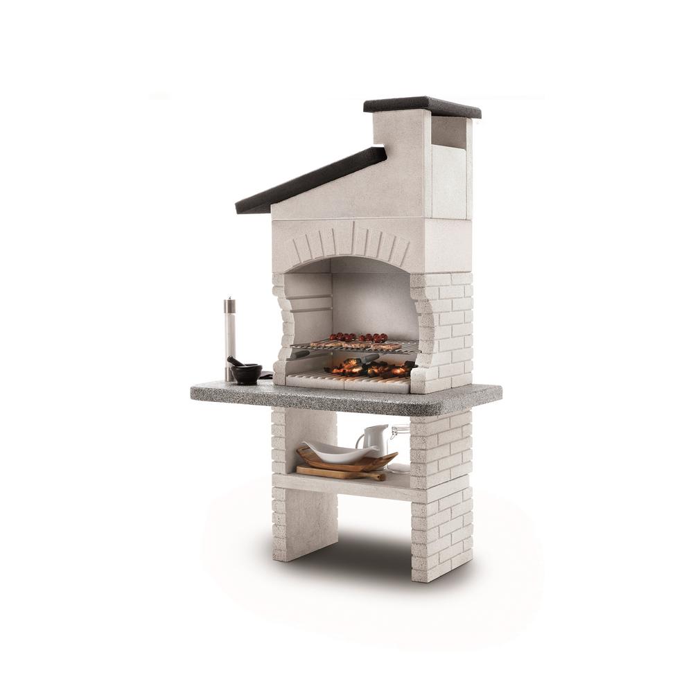 LaToscana Palazzetti Guanaco 2 Charcoal or Wood Fire Outdoor Pedestal Grill in... by LaToscana
