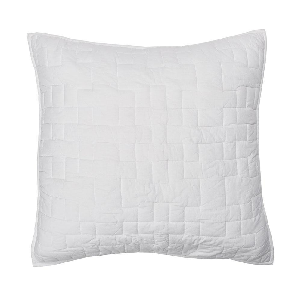 Cstudio Home By The Company Store Studio White Solid Cotton Euro