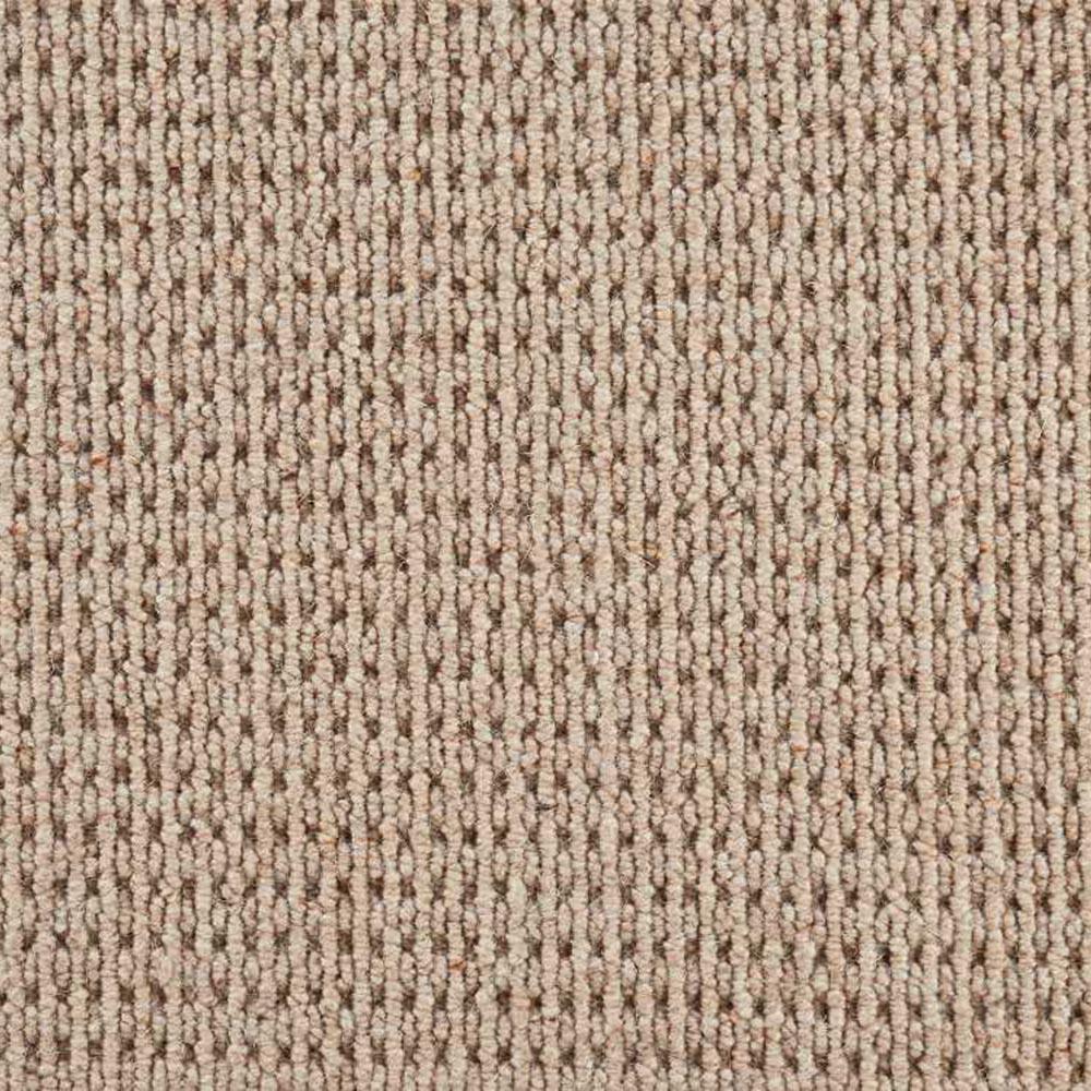 Natural Harmony 6 in. x 6 in. Berber Multi Level Carpet Sample