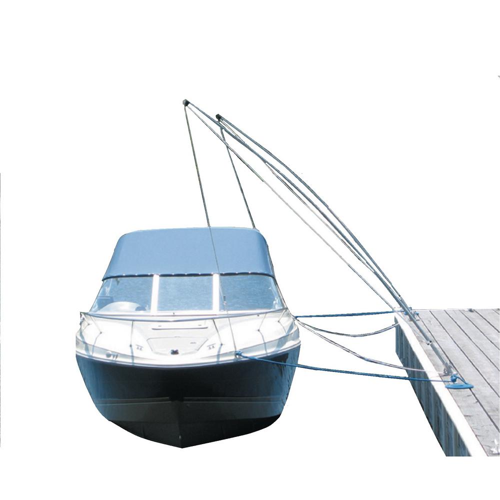 Dock Edge Premium Mooring Whip 2Pc 12Ft 5-000 Lbs Up To 23Ft