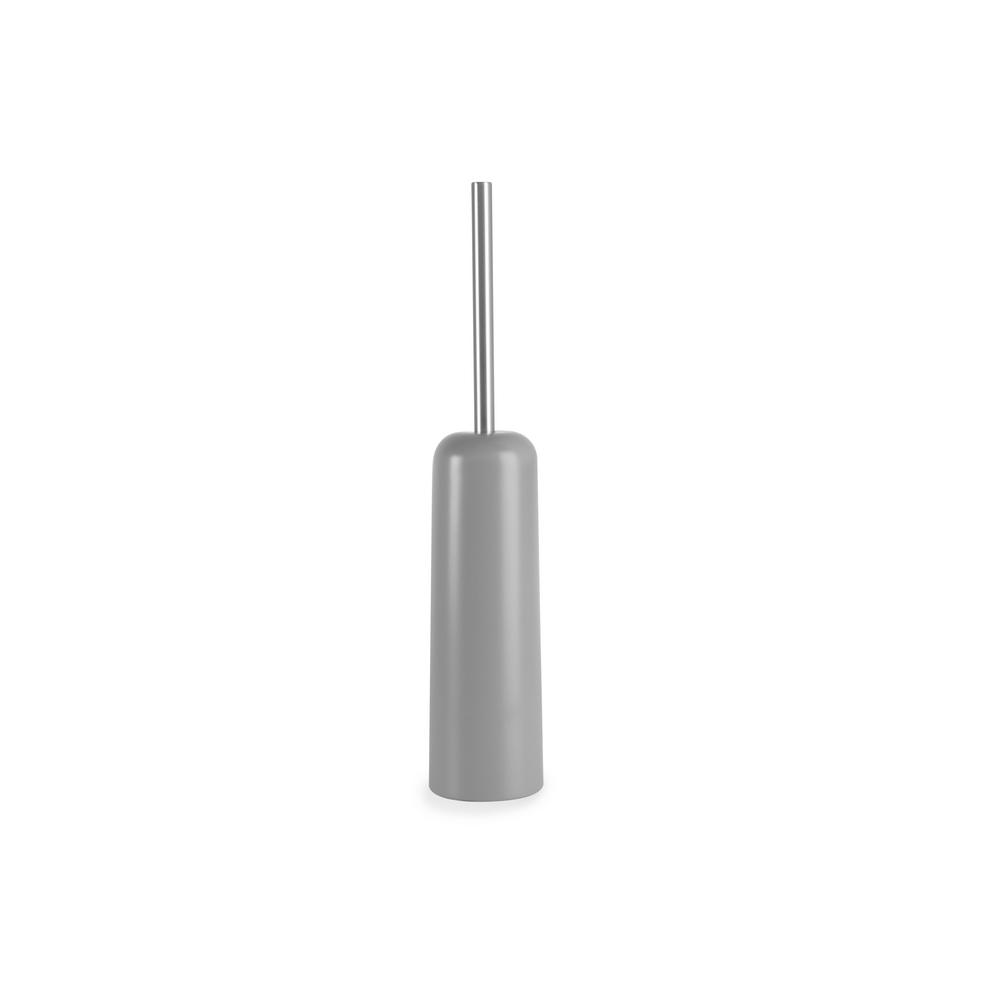 grey toilet brush holder