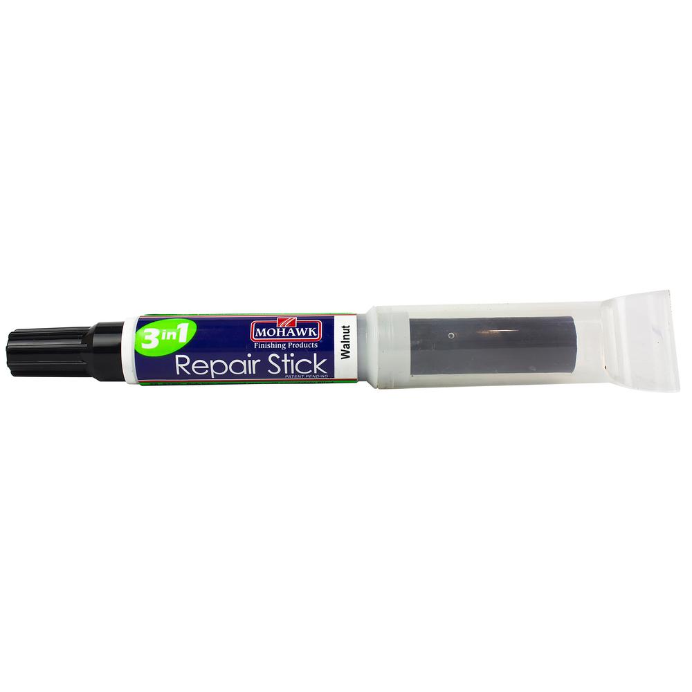 Mohawk 3 In 1 Walnut Repair Tool Touch Up Marker Filler Leveler M319 Mohawk 3 In 1 Walnut Repair Tool Touch Up Marker Filler Leveler