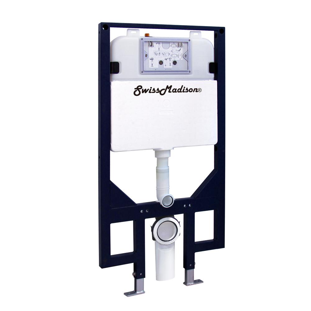 Insulated Tank Toilet Tanks Toilets Seats Bidets The Concealed In Wall Toilet Carrier System 2 X 4 For
