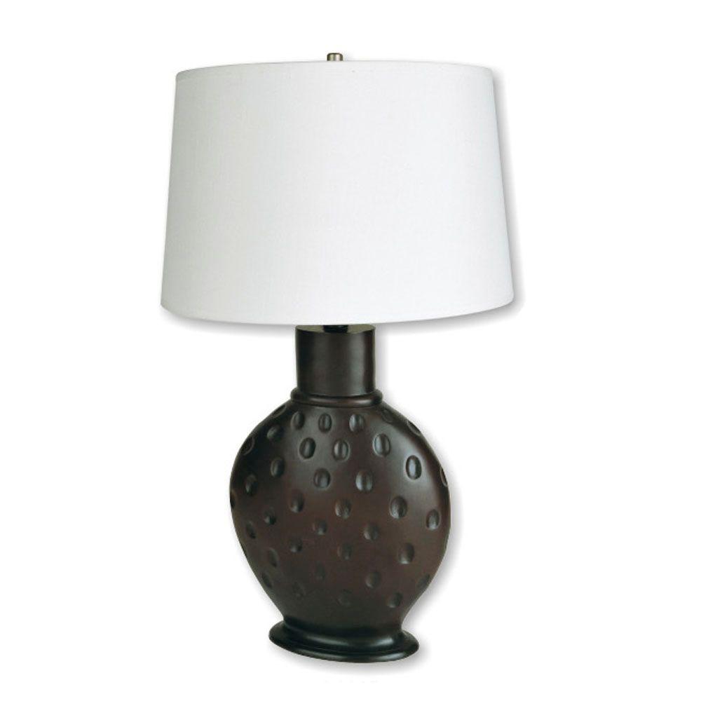 Ore International 26 In Espresso Finish Table Lamp 31115 The Home Ore International 26 In Espresso Finish Table Lamp