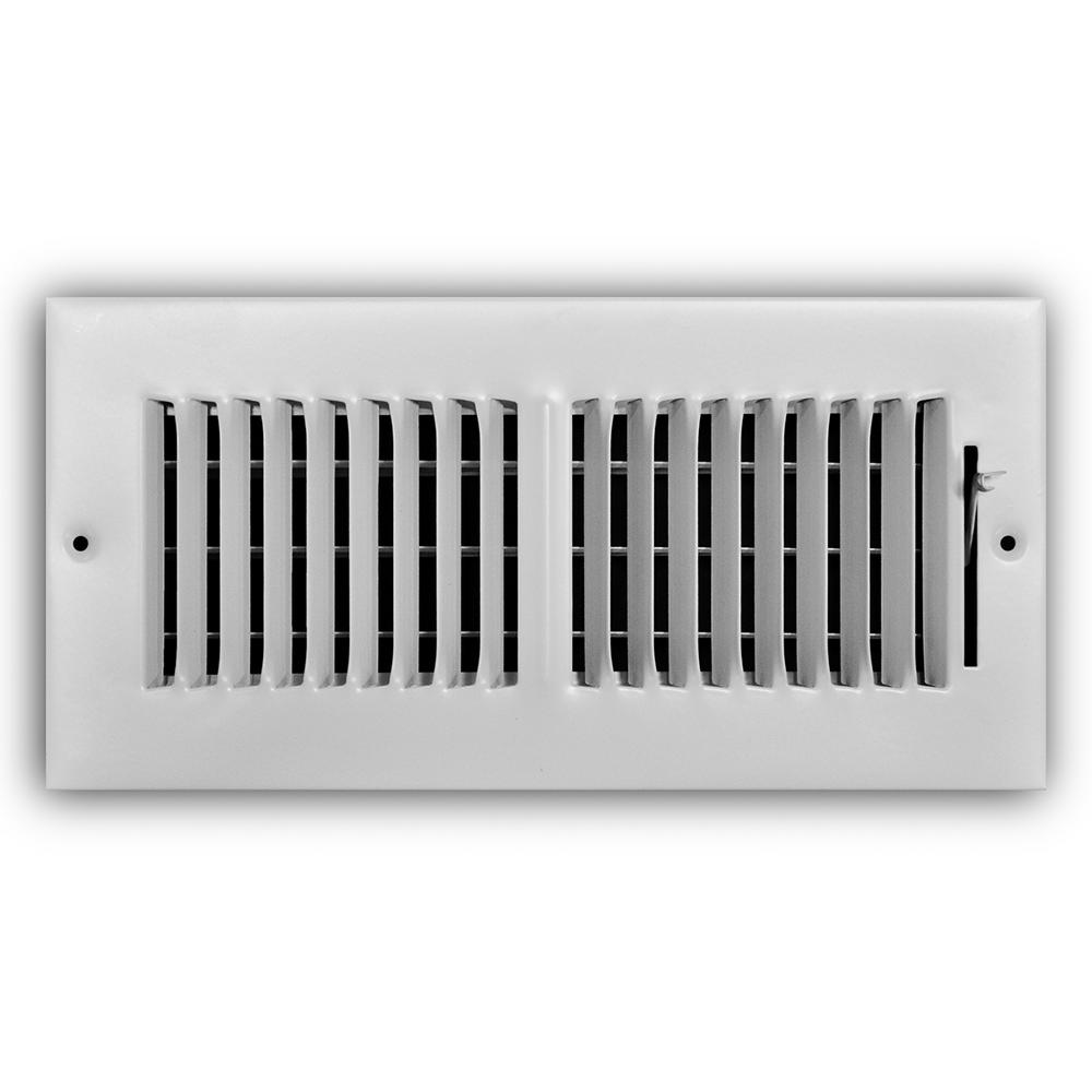 Everbilt 10 In X 4 In 2 Way Wall Ceiling Register