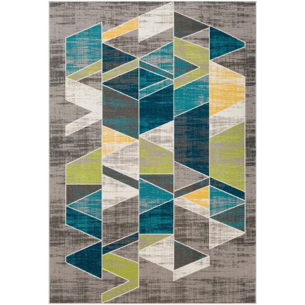 Artistic Weavers Noble Teal Gray 2 Ft X 3 Geometric Area Rug Artistic Weavers Noble Teal Gray 2 Ft X 3 Geometric Area Rug