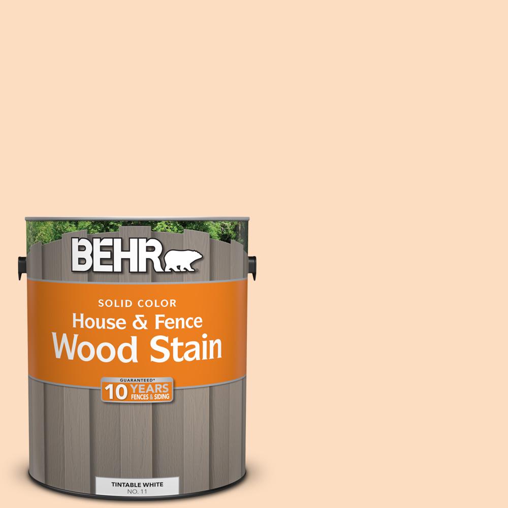 Behr 1 Gal 270a 2 Orange Ice Solid Color House And Fence Exterior Wood Stain