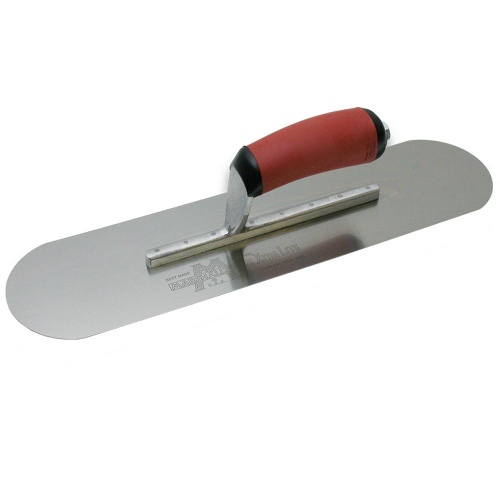 Marshalltown 16 inch x 4 inch Pool Trowel, 12 Rivets - DuraSoft Handle by Marshalltown