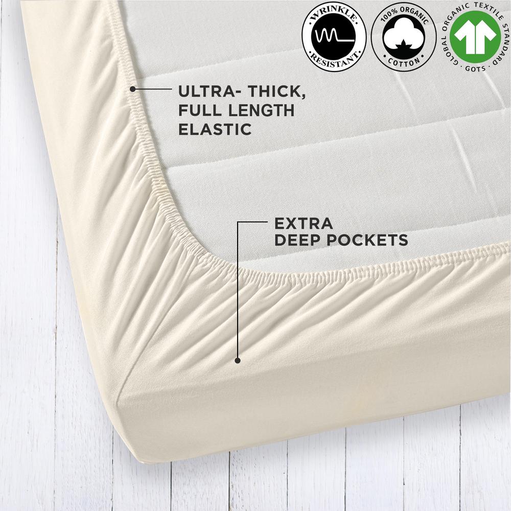 A1 Home Collections Wrinkle Resistant Extra Deep Pockets