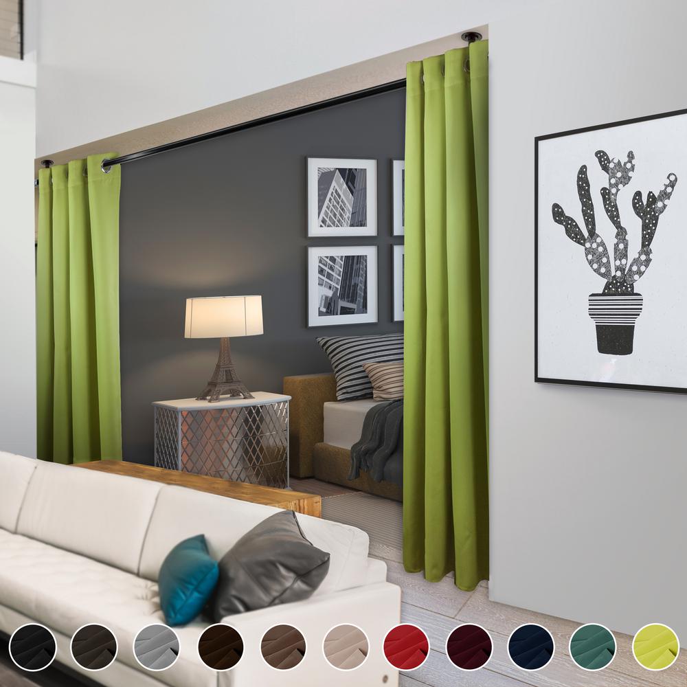 heavy curtains