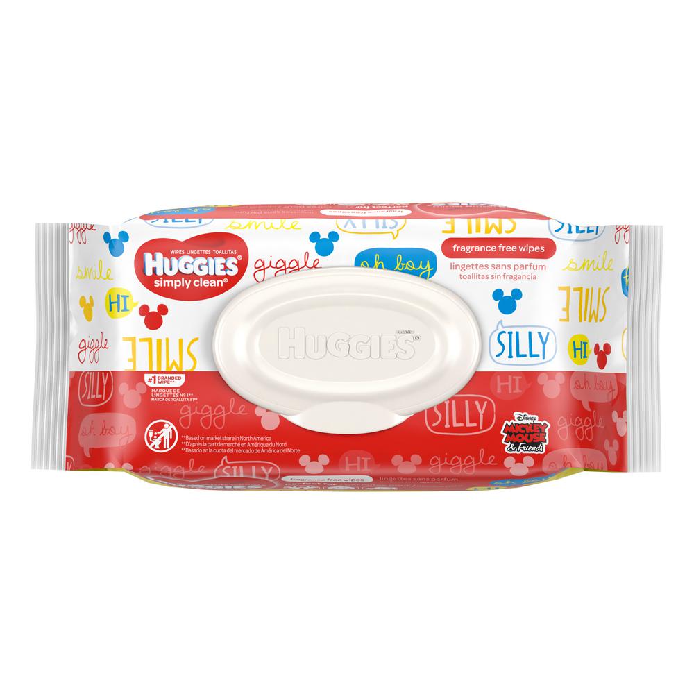 huggies simply clean fresh scent baby wipes