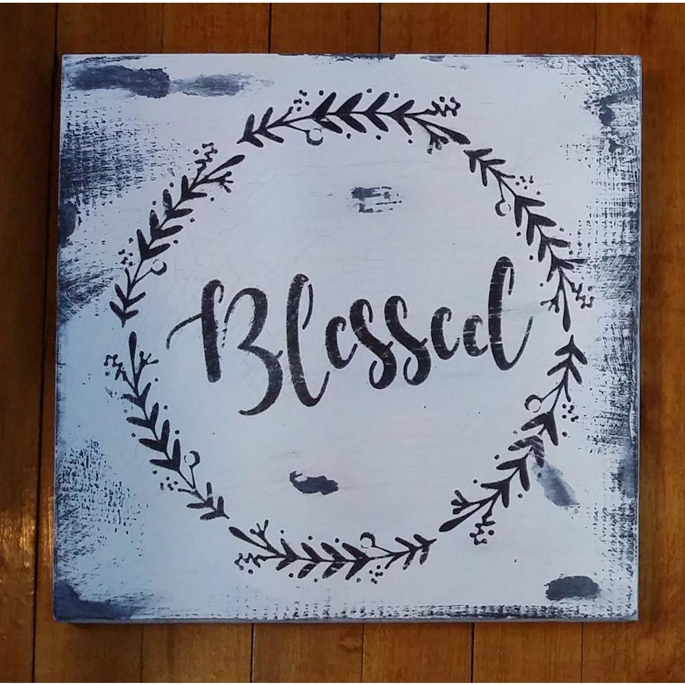 Download Designer Stencils Thankful Grateful Blessed Lettering ...