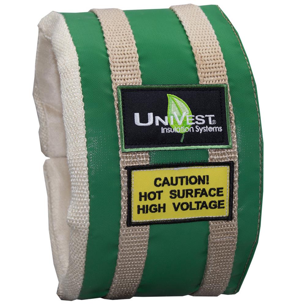 UniTherm UniVest Removable Insulation Pipe Jacket 19 in. L x 6 in. W x