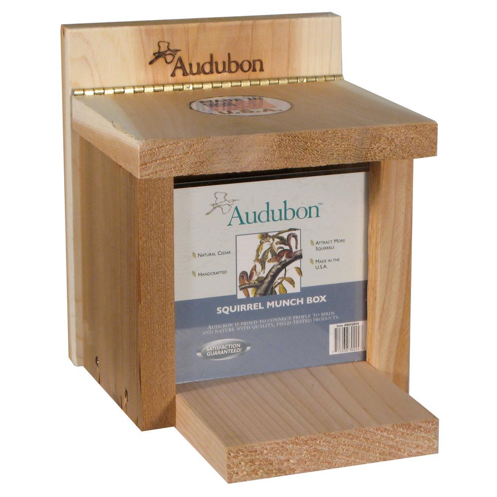 Audubon Nasqbox Audubon Squirrel Munch Box Feeder Nasqbox The