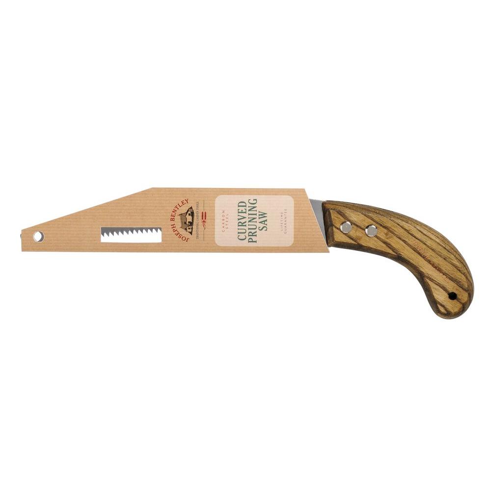 Joseph Bentley 6 in. Wooden Handled Curved Pruning SawJBY0275 The