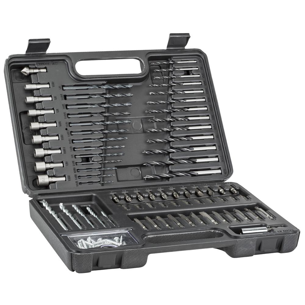 black and decker 100 piece carrying case workbench